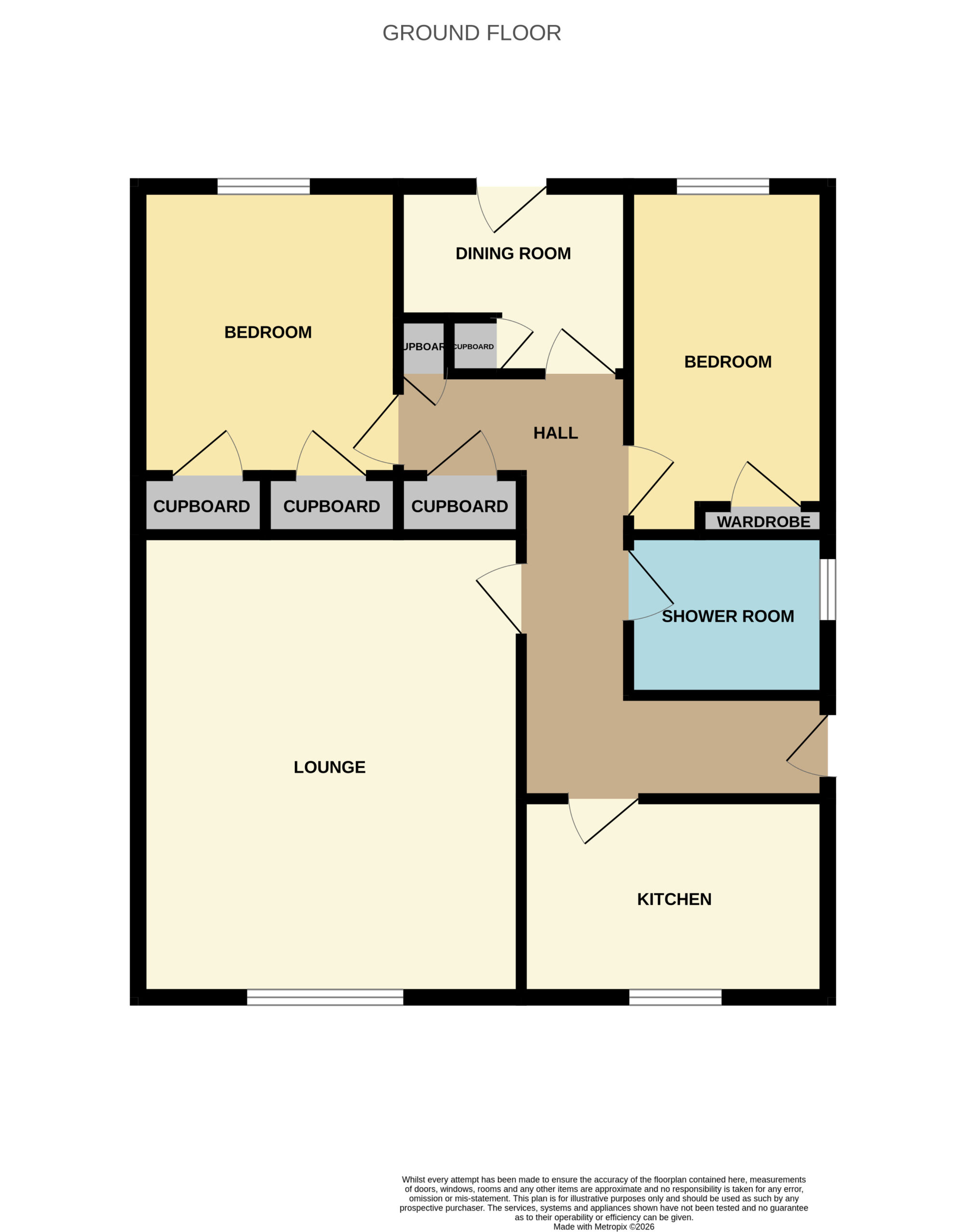 4 Donaldson Avenue, Forfar, Angus, DD8 1NX Floorplans